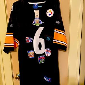 Officially NFL Steelers Super Bowl champ jersey.